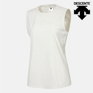 [데상트]데상트 여성 베이직 슬리브리스 SP312TST71IVY0 민소매