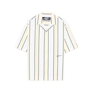 자크뮈스 반팔 셔츠 SHM00200 CW00484 2BM WHITE YELLOW