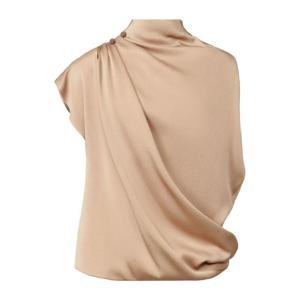 파비아나필리피 피어싱 디테일 드레이프 탑 TPD215F298 L596 01