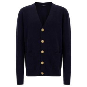 BALMAIN Eco-cashmere cardigan FH1KL081KI876AJ