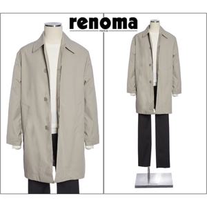 [레노마캐주얼]F/W가을/봄/초겨울까지 입는 트렌치코트세미오버핏 베이지컬러 RQIMBH05A EK3653