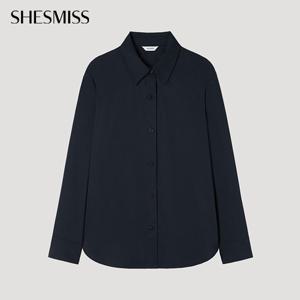 [쉬즈미스] 코튼 혼방 카라 셔츠_SWWSTP32040_DN