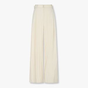 [지컷]원 턱 백 밴딩 벨티드 팬츠(7255330104)