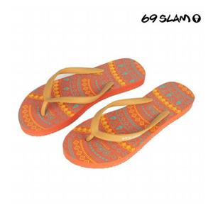 [69SLAM][69슬램] 멀티 프린팅 보호 쪼리_BOHO