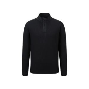 M 캘러웨이골프긴팔 CQK CMTH24F302_BK 남성 가을 반집업 티셔츠