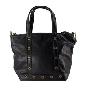 바네사 브루노 블랙 가죽 S 쇼퍼 토트백 5HVD82 V40435 999 NOI