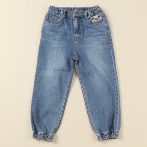 [지프키즈]오픈형 밴딩 조거 데님 팬츠 KM3DPU736