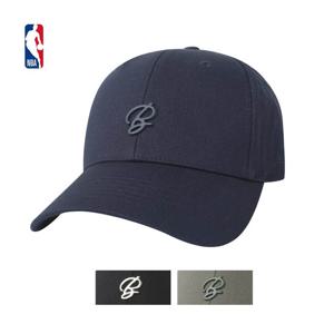 [엔비에이]남녀공용 BOS 메탈 포인트 하드볼캡 사계절모자 N255AP467P