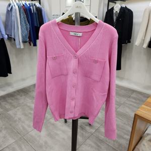 [ab.f.z]AFZ1NY32CP/골지브이넥가디건_KG