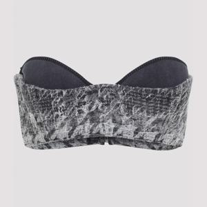 디젤 스트랩리스 패디드 컵 텍스처 패브릭 브라 A21512 0CEBN 0