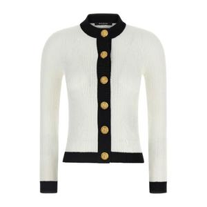 발망 투톤 크로셰 가디건 FF1KL191KI64 GAB