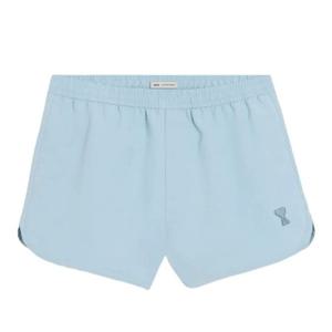 아미 라이트 블루 엘라스틱 웨이스트밴드 쇼츠 H25HBW310PA0027