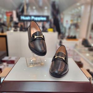 [허시파피]여성 발 편한 2.5cm 몰드굽 세미정장 로퍼 3Fr429