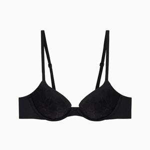 CK언더웨어 QF8442ADUB1 여성 퍼펙틀리핏 레이스 AF푸쉬업 브라