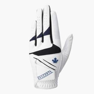 데상트골프장갑 GQC DP32MFGL84-BWTG 남성 360도 그립 왼손 장갑 / Bright White