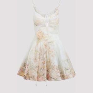 짐머만 메멘토 트위스트 프론트 미니 원피스 5175DF252 ROSE