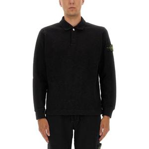 스톤아일랜드 블랙 폴로 셔츠 6100054 S0238V0029