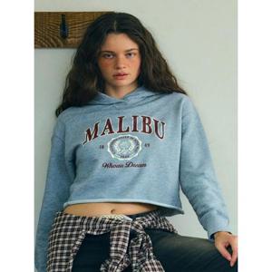 [후아유] 여성 Flower Crop Hoodie WHMHF4921F