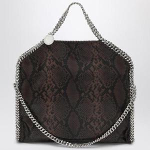 STELLA MCCARTNEY Falabella Tote Fold Over with snake print 234387WP0621XLSTELL-2035