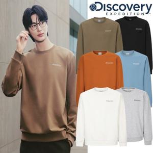 [디스커버리] 남녀공용 덴버 스몰로고 맨투맨 DXMT33054