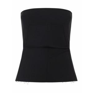 [RICK OWENS] 라프리마 여성 탑 탱크 뷔스티에 RP02E4127WST09 블랙 /8