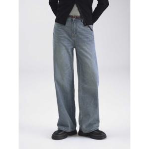 [후아유] 여성 Semi Wide Denim(F) WHTJF4911F