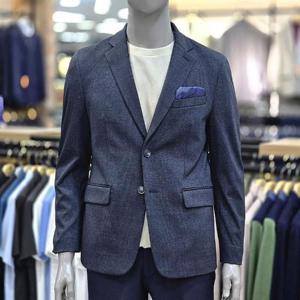 런던포그 세이브존04 저지프린트 자켓 저지프린트네이비체크 자켓 LJFJS700