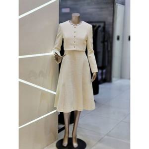 [미니멈]MARIO컷아웃 크롭 재킷 플레어 원피스 MYAAWO1020