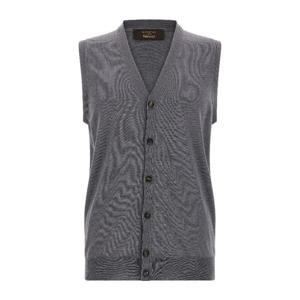 자노네 플렉스울 브이넥 버튼 울 베스트 811946Z0290 N7284