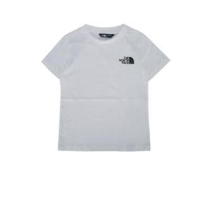 노스페이스 키즈 화이트 Teen 반팔 티셔츠 NF0A87T4 FN41