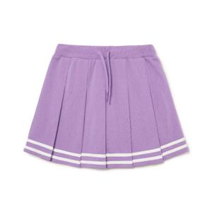 M MLB키즈반바지 NQK 7FSKBV234-00LDS Varsity 플리츠 스커트