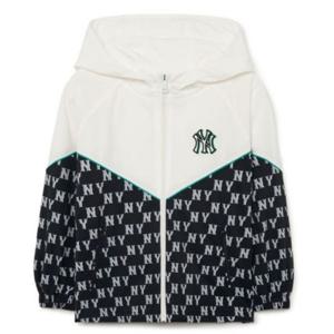 M MLB키즈바람막이 NQK 7AWJMT234-50IVS MONOTIVE 전판 배색 바람막이