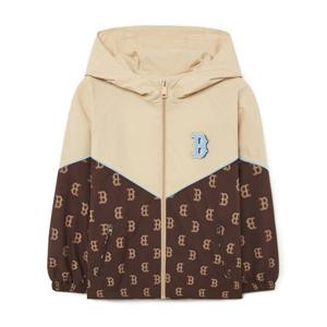 M MLB키즈바람막이 NQK 7AWJMT234-43SAL MONOTIVE 전판 배색 바람막이