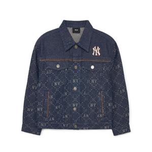 M MLB키즈자켓 NQK 7ADKMD134-50NYS DIA MONOGRAM 데님자켓