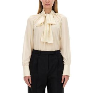 지방시 블라우스 셔츠 BW61AM14M8 297 WHITE