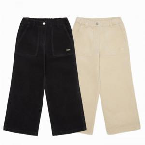 내셔널지오그래픽키즈  (K254GPT030) 여아 와이드핏 우븐 팬츠 기모
