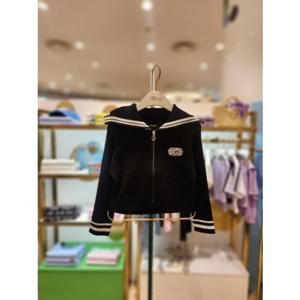 프렌치캣5 티파니 블랙골지니트가디건 (T54KAW011)