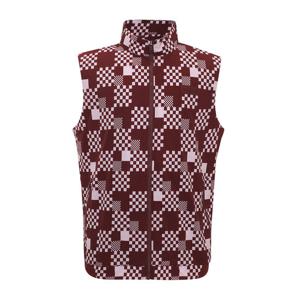 JDX 남성 체커보드 패턴 베스트(X2WVW3161BC