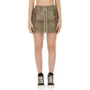 다크쉐도우 숏 스커트 DS01D1344 SCF08 DENIM