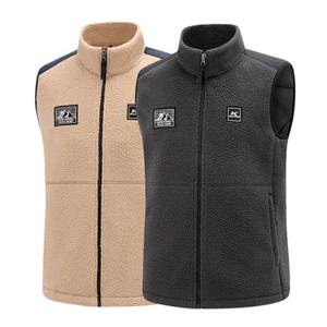 [콜핑]LD33 남성 겨울 가볍고 따뜻한 에코 부클본딩 플리스 조끼 KSV7601M