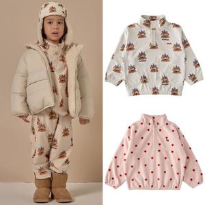 [블루독8-키즈] 택1 베이지 스노우B.플리스스웨트셔츠 맨투맨 반목 티셔츠 두돌선물 초등학생 25C7533406