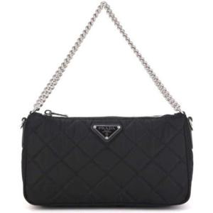 프라다 1BH026 2AS3 F0002 포코노 퀼팅 체인 투웨이 숄더백
