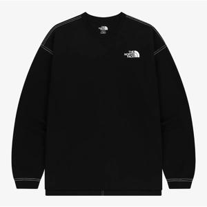 노스페이스 화이트라벨  에센셜 긴팔 라운드티 NT7TR54J NT7TR54K