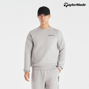 테일러메이드 25FW 남성 베이직 맨투맨 티셔츠 (TMTRO3742-193)