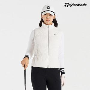 테일러메이드 25FW 여성 베이직 초경량 다운 베스트 (TWDVO8701-101)