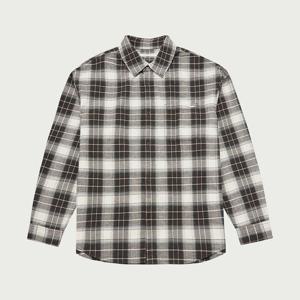 공용 코튼 플란넬 오버핏 체크 셔츠_185(10540-020-805-25)