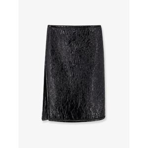 GUCCI Shiny leather and neoprene skirt 850085