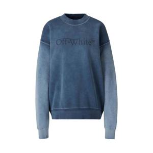 오프화이트 로고 코튼 스웨트셔츠 2BA07CF25FLE002