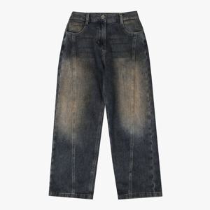 [더데이걸]사선 약기모 빅 와이드 데님 TGTJ25W02 [모다아울렛