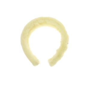 프렌치캣 YE 퍼 꽃 헤어밴드(Q46DG5041)